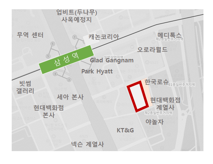 삼성역 사옥 매매 건물 외관
